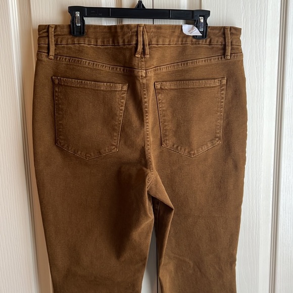 NWT Good American Bronze Cropped Denim - Picture 5 of 7